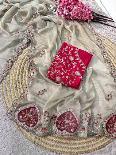 Vinayak twill moss saree wholesale online
